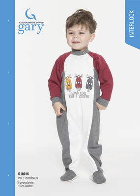 NOVOROZENÉ PYŽAMÁ Q10016 Tellini S.R.L. Velkoobchodní oblečení